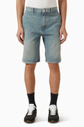 Courreges Hammer Shorts in Denim