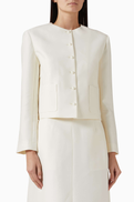 12 STOREEZ Sofia Jacket in Wool-silk Blend