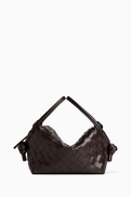 Bottega Veneta Loop Top-handle Bag in Intrecciato Leather