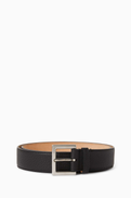 Balenciaga Tiny Logo Belt in Leather