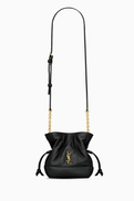 SAINT LAURENT Mini Jamie Shoulder Pouch in Lambskin