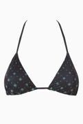 Casablanca Degrade Monogram Bikini Top