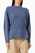 COS Belted Sweater in Merino-wool