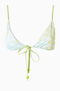 Casablanca String Bead Bikini Top