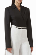 BLSSD Single Lapel Blazer Bodysuit