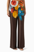 Donde Esteban Salpicon Pants in Silk