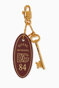 Dolce & Gabbana Logo Plaque Keyring
