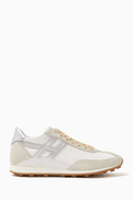 Hogan Athletic Sneakers in Suede & Technical Fabric