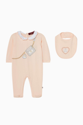 Aigner Crossbody Pyjama & Bib Gift Set