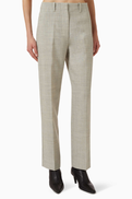 COS Straight-fit Pants in Wool