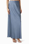 Vince Maxi Slip Skirt in Satin