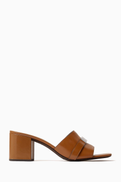 Tory Burch LeeLee Mules in Leather