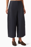 COS Cropped Barrel-leg Jeans in Denim
