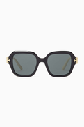 Tory Burch Square Sunglasses in Acetate