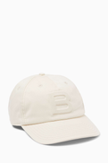 Bally Logo Baseball Cap in Cotton