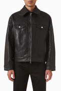 Won Hundred Mike Jacket in Leather