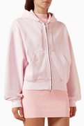Alexander Wang Zip Up Jacket in Cotton