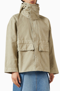 Victoria Beckham Utlity High-neck Jacket