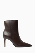 Schutz Mikki 85 Boots in Leather