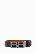 Bally B Twice Reversible Belt in Leather