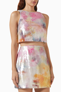 Aje Sybilla Sequin-embellished Top