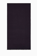 Giorgio Armani Logo Scarf in Wool