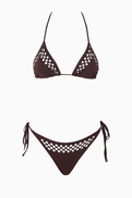 The Attico Cut-out Bikini Set