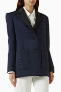 MCM Tailored Jacket in Neoprene