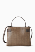 Brunello Cucinelli Essence Top-handle Bag in Net Leather