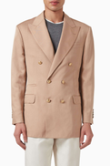 Brunello Cucinelli Double-breasted Tailored Blazer