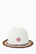 Casablanca Stripe Crochet Hat