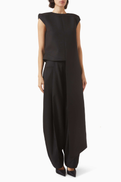 BLSSD Scarlet Tailored Top in Wool-blend