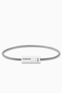 Le Gramme 5g Brushed Cable Bracelet in Ceramic