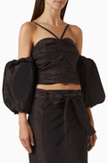 PINKO Maxda Off-shoulder Top