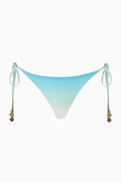 Casablanca Gradient String Beaded Bikini Briefs