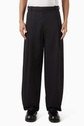 COS Relaxed Fit Trousers in Cotton-blend