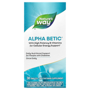 Abkit، Alpha Betic ، متعدد الفيتامينات ، 30 قرصًا