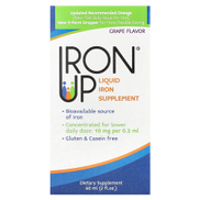 A.C. Grace Company، Iron Up ، مكمل الحديد السائل ، بنكهة العنب ، 2 أونصة سائلة 60 مل