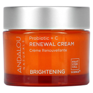 Andalou Naturals، كريم مجدد ، بروبيوتيك + سي ، تفتيح ، 1.7 أونصة سائلة 50 مل