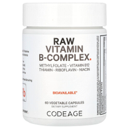 Codeage Raw Vitamin B-Complex 60 Vegetable Capsules