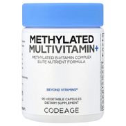 Codeage Methylated Multivitamin+ 90 Vegetable Capsules
