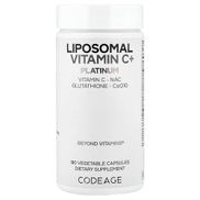 Codeage Liposomal Vitamin C+ Platinum 180 Vegetable Capsules