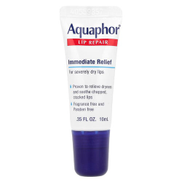 Aquaphor، إصلاح الشفاه ، تخفيف فوري ، خالي من الروائح ، .35 أونصة سائلة 10 مل