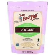 Bob's Red Mill Shredded Coconut Unsweetened 12 oz 340 g
