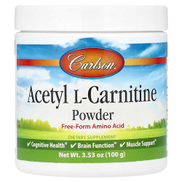 Carlson Acetyl L-Carnitine Powder 3.53 oz 100 g