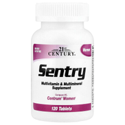 21st Century، Sentry Women ، مكمل غذائي متعدد الفيتامينات والمعادن ، 120 قرصًا