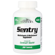 21st Century Sentry Adults Multivitamin & Multimineral Supplement 300 Tablets