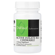 DaVinci Laboratories Active Folate B12 Chewable 60 Chewable Tablets