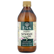 Eden Foods، زيت السمسم العضوي ، غير مكرر ، 16 أونصة سائلة 473 مل