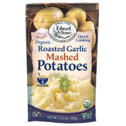 Edward & Sons Organic Mashed Potatoes Roasted Garlic 3.5 oz 100 g